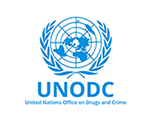 Logo de UNODC y enlace a su página oficial.